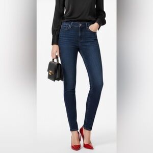 White House Black Market Dark Blue Skinny Jeans